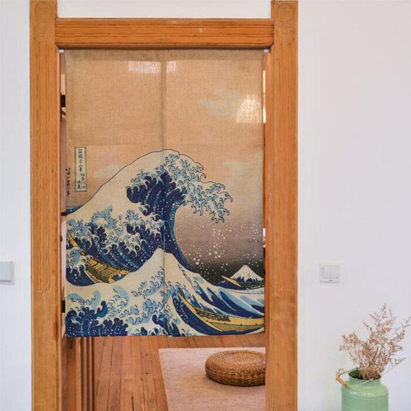 curtain & drapes japanese door linen cotton waves printed short curtains for living room kitchen home decoration
curtain & drapes japanese door linen cotton waves printed short curtains for living room kitchen home decoration
