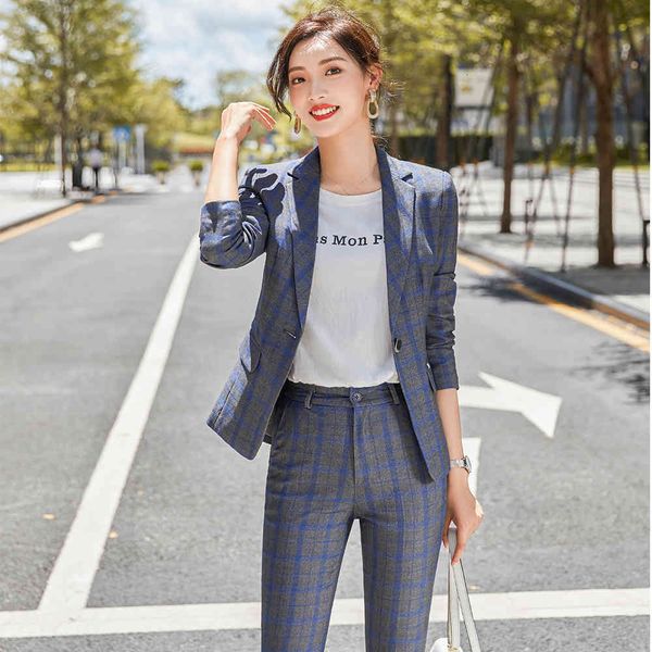 pant thin, gray, blue form, office plaid, ladies suit, single button, jacket and pants, s-4xl blazer formal ensemble., White
pant thin, gray, blue form, office plaid, ladies suit, single button, jacket and pants, s-4xl blazer formal ensemble., White
