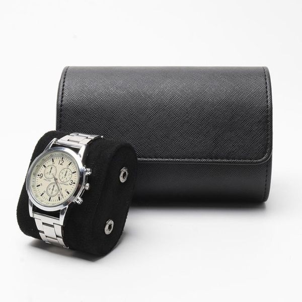 watch boxes & cases 2 slot roll travel storage box with detachable anti-slide cushion for wristwatch jewelry case accessories, Black;blue
watch boxes & cases 2 slot roll travel storage box with detachable anti-slide cushion for wristwatch jewelry case accessories, Black;blue