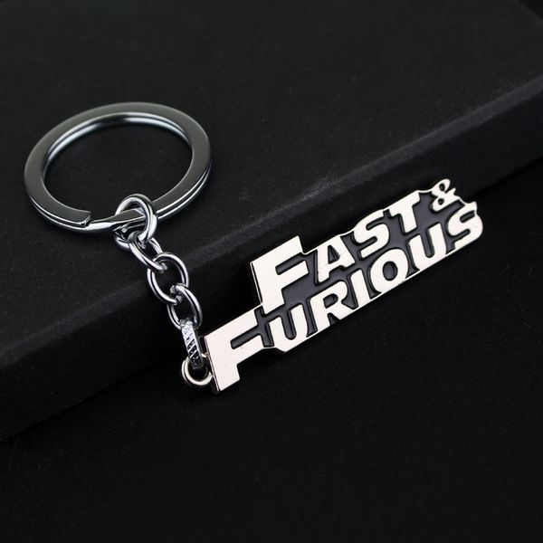 action movie fast & furious letters design logo alloy key chains keychain keyfob keyring key chain accessories, Silver
action movie fast & furious letters design logo alloy key chains keychain keyfob keyring key chain accessories, Silver