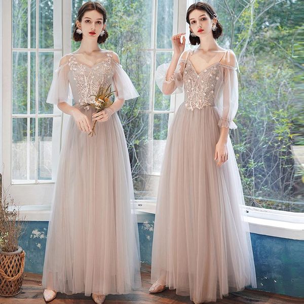 bridesmaid dress formal cr517 o-neck half sleeve women party dresses for wedding appliques a-line maid of honor 2021, White;pink
bridesmaid dress formal cr517 o-neck half sleeve women party dresses for wedding appliques a-line maid of honor 2021, White;pink