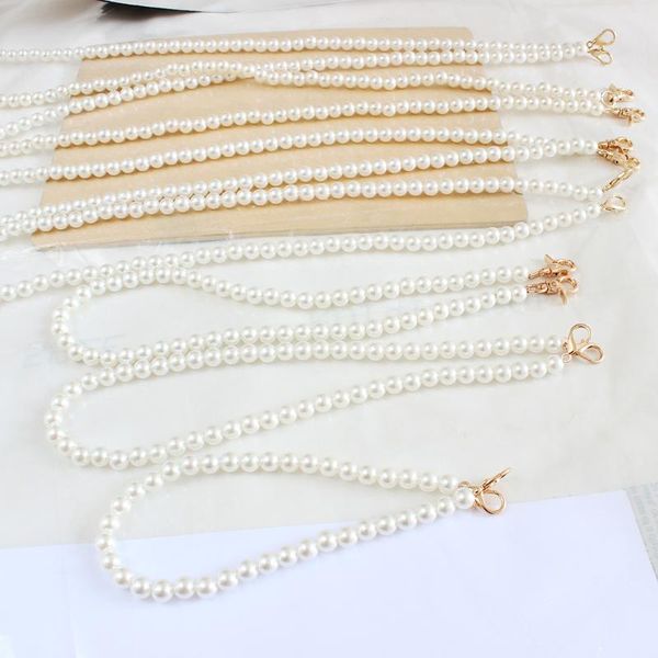 bag parts & accessories 2021 portable imitate pearl strap handles chain women handbag shoulder replacement long, Black
bag parts & accessories 2021 portable imitate pearl strap handles chain women handbag shoulder replacement long, Black