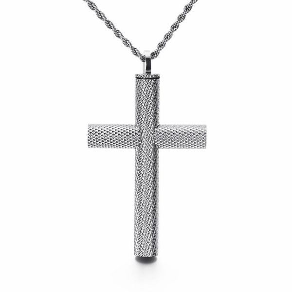 pendant necklaces stainless steel cross jewelry necklace for men women fashion gold//black crucifix chain, Silver
pendant necklaces stainless steel cross jewelry necklace for men women fashion gold//black crucifix chain, Silver