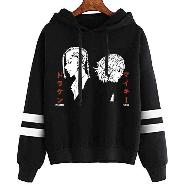 japan anime tokyo revengers hoodies print women sweatshirt streetwear clothes girls sweatshirts harajuku striped hoody, Black
japan anime tokyo revengers hoodies print women sweatshirt streetwear clothes girls sweatshirts harajuku striped hoody, Black