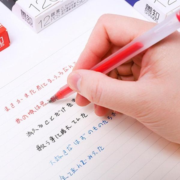 gel pens 3pcs 0.5mm black blue red pen large capacity ink straight liquid smoothly student school office writing stationery
gel pens 3pcs 0.5mm black blue red pen large capacity ink straight liquid smoothly student school office writing stationery