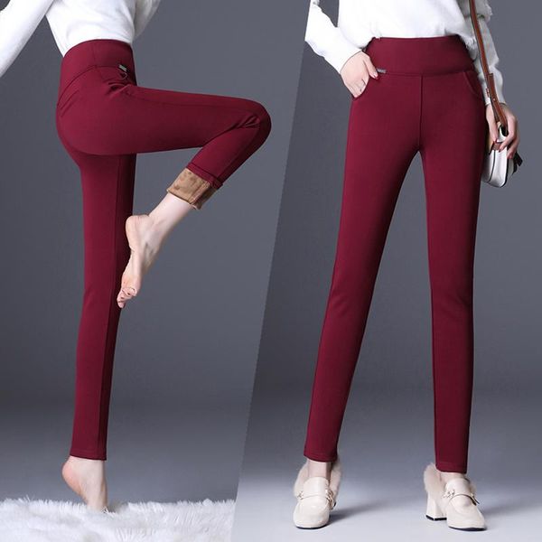 women's pants & capris winter warm skinny women elastic waist long trousers casual stretch high pencil pant black blue leggings plus si, Black;white
women's pants & capris winter warm skinny women elastic waist long trousers casual stretch high pencil pant black blue leggings plus si, Black;white