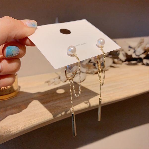 special offer 70% off luxury jewelry pearl chain long temperament pendant earrings, Golden;silver
special offer 70% off luxury jewelry pearl chain long temperament pendant earrings, Golden;silver