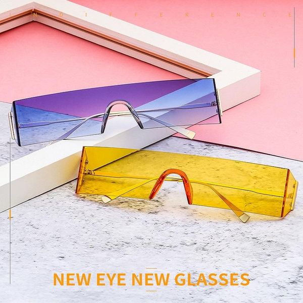 rectangle vintage sunglasses women small frame mirror sun glasses lens men one piece punk eyeglasses gafas shades 2021 trend, White;black
rectangle vintage sunglasses women small frame mirror sun glasses lens men one piece punk eyeglasses gafas shades 2021 trend, White;black