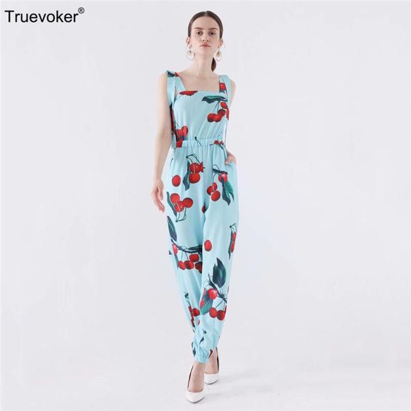 women's jumpsuits & rompers truevoker summer designer long jumpsuit high end fashion cherry fruit printed blue casual vocation resort o, Black;white
women's jumpsuits & rompers truevoker summer designer long jumpsuit high end fashion cherry fruit printed blue casual vocation resort o, Black;white