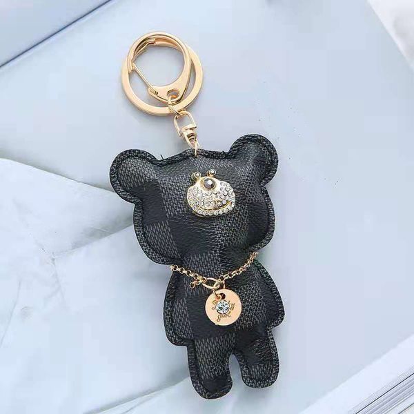 2021 fashion couple car keychains key bag cute animal pendant leather men's and women's accessories, Silver
2021 fashion couple car keychains key bag cute animal pendant leather men's and women's accessories, Silver