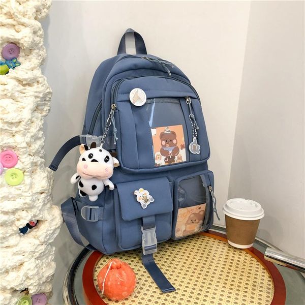 backpack muti-pocket women nylon school bag backpacks for teenage girls fashion college student back pack mochila feminina
backpack muti-pocket women nylon school bag backpacks for teenage girls fashion college student back pack mochila feminina