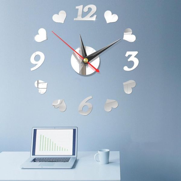 home decor 16inch mirror wall clock modern design 3d diy large decorative clocks watch stickers living room decoration
home decor 16inch mirror wall clock modern design 3d diy large decorative clocks watch stickers living room decoration