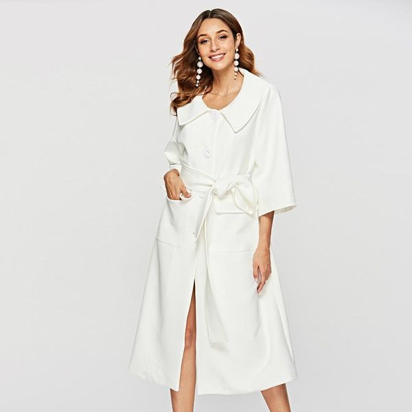 women's wool & blends women with sashes singer button oversized vintage woolen coat ladies hepburn style autumn winter casual, Black
women's wool & blends women with sashes singer button oversized vintage woolen coat ladies hepburn style autumn winter casual, Black