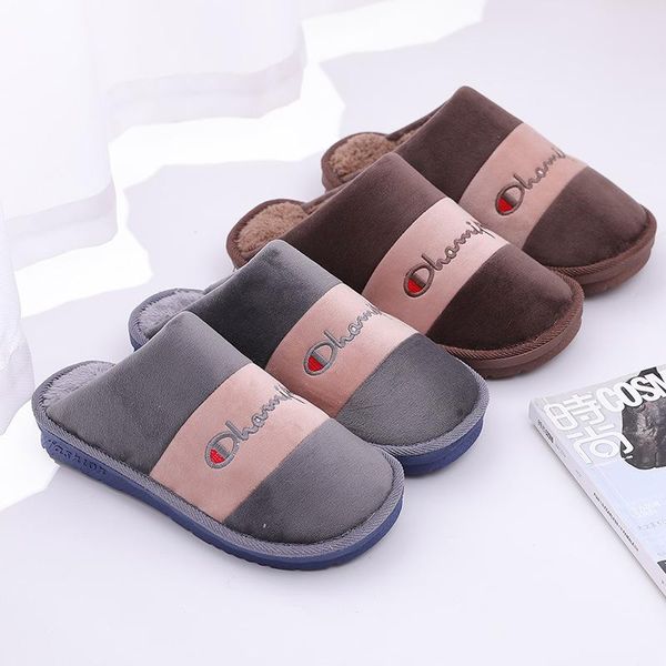 slippers cotton men's thick-soled home indoor warm non-slip wear-resistant autumn and winter full shoes, Black
slippers cotton men's thick-soled home indoor warm non-slip wear-resistant autumn and winter full shoes, Black