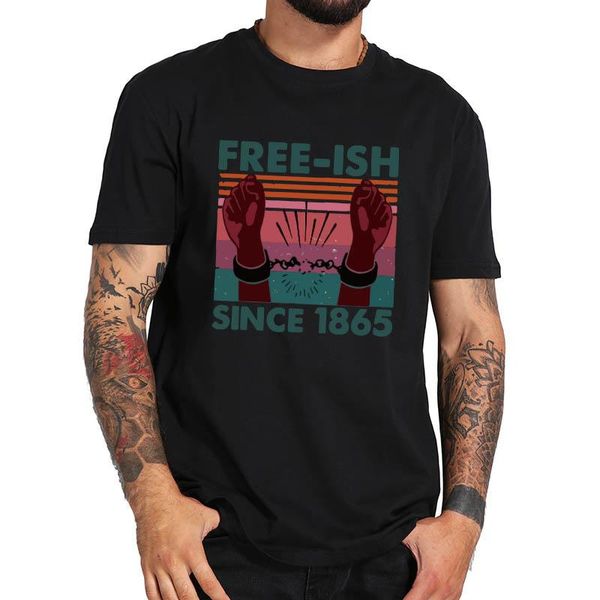 men's t-shirts junteenth ish since 1865 black pride t shirt history matters tshirt pure cotton premium tee, White;black
men's t-shirts junteenth ish since 1865 black pride t shirt history matters tshirt pure cotton premium tee, White;black