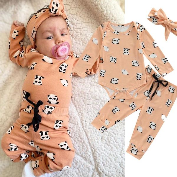 clothing sets 3pcs autumn baby set girl boy outfit infant cartoon panda printing long sleeve round collar romper + pants headwear suit, White
clothing sets 3pcs autumn baby set girl boy outfit infant cartoon panda printing long sleeve round collar romper + pants headwear suit, White