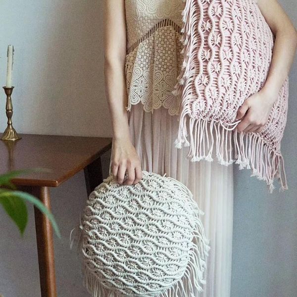 cushion/decorative pillow ins hand-woven decoration tassel sofa cushion home coffee bar pography props
cushion/decorative pillow ins hand-woven decoration tassel sofa cushion home coffee bar pography props