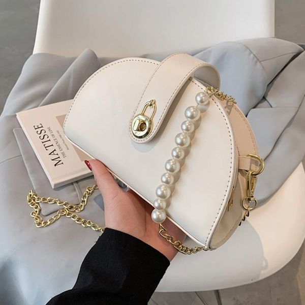 evening bags sweet women pearl chin saddle female white yellow shoulder crossbody bag 2021 small flap pu leather messenger
evening bags sweet women pearl chin saddle female white yellow shoulder crossbody bag 2021 small flap pu leather messenger