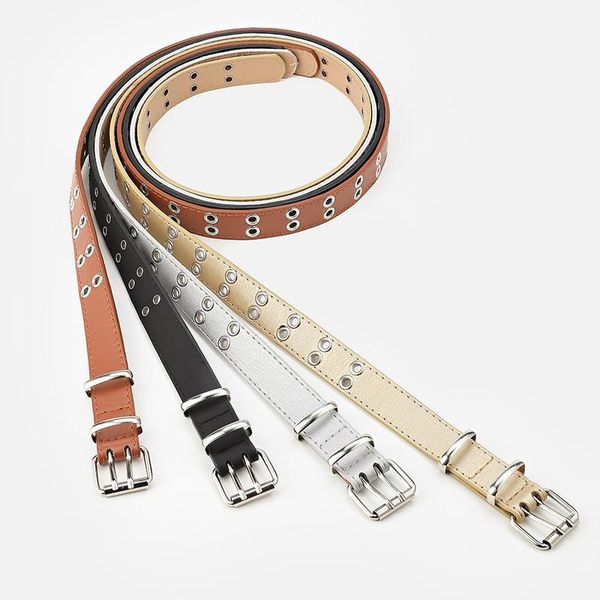 belts punk style trend full hole double row thin belt fashion ins punch casual women 2021, Black;brown
belts punk style trend full hole double row thin belt fashion ins punch casual women 2021, Black;brown