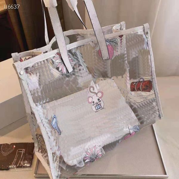 bag holder2021designer's transparent shopping bag women's beach jelly two piece colorful flower sethandbag hook
bag holder2021designer's transparent shopping bag women's beach jelly two piece colorful flower sethandbag hook
