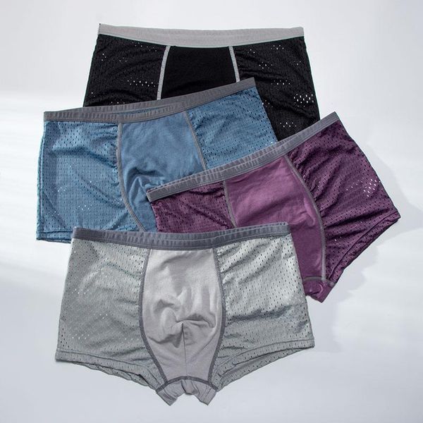 underpants 4pcs mens underwear boxers men boxershort panties man boxeur homme breathable mesh loose designer 2021, Black;white
underpants 4pcs mens underwear boxers men boxershort panties man boxeur homme breathable mesh loose designer 2021, Black;white