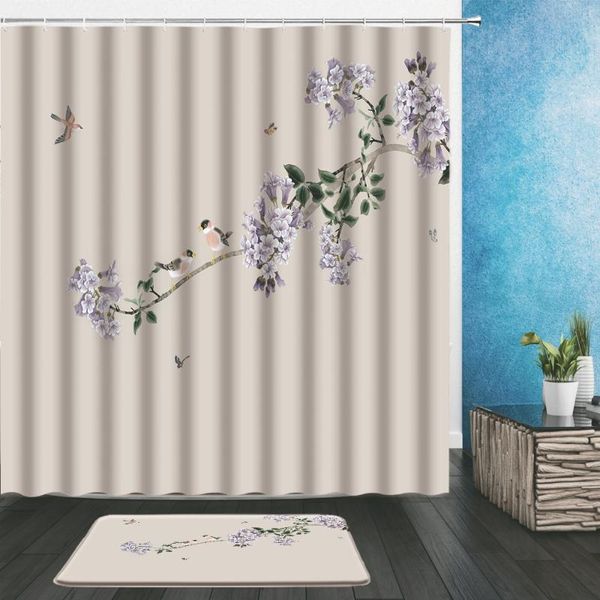 shower curtains 2pcs chinese style classic painting flower bird landscape pattern bathroom decor cloth curtain with flannel mat
shower curtains 2pcs chinese style classic painting flower bird landscape pattern bathroom decor cloth curtain with flannel mat