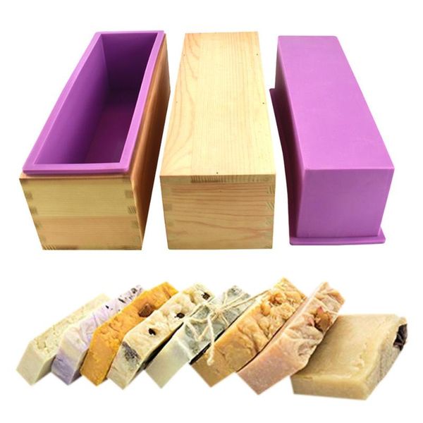 silicone soap mold rectangular wooden box with flexible liner for diy handmade loaf mould making tools craft
silicone soap mold rectangular wooden box with flexible liner for diy handmade loaf mould making tools craft