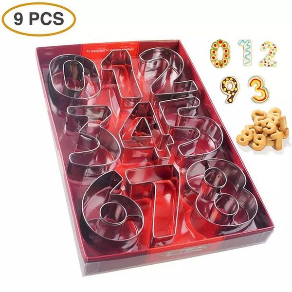 candy biscuit mold large cutter moulds 9pcs/set puzzle numbers 0-9 arabic numerals cute diy baking tools stainless steel
candy biscuit mold large cutter moulds 9pcs/set puzzle numbers 0-9 arabic numerals cute diy baking tools stainless steel