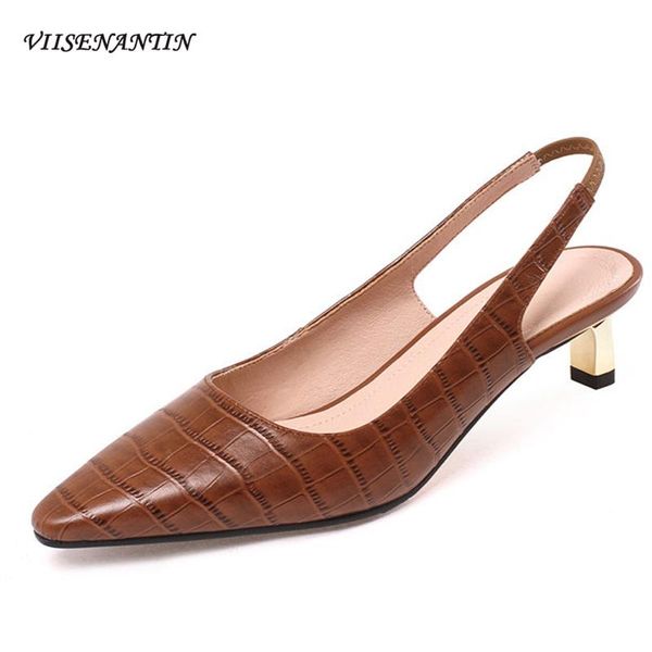 summer pointed french style thick heel high stone pattern retro sandals with mid-heel and back strap women, Black
summer pointed french style thick heel high stone pattern retro sandals with mid-heel and back strap women, Black