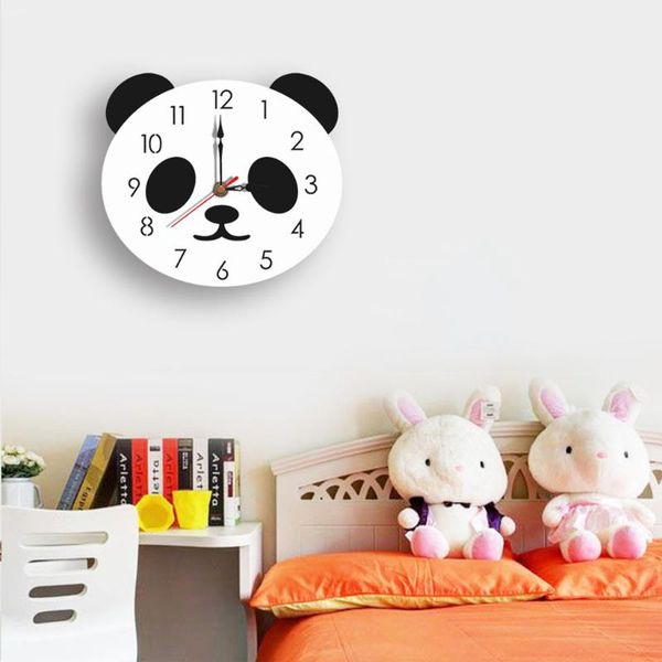 wall clocks creative simple cartoon panda styling clock children's room living hanging decoration silence acrylic h0515
wall clocks creative simple cartoon panda styling clock children's room living hanging decoration silence acrylic h0515