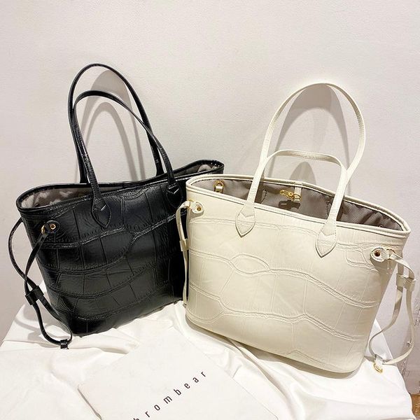 evening bags designer fashion women's handbag shoulder bag luxury crocodile composite simple large capacity shopping 2pcs set
evening bags designer fashion women's handbag shoulder bag luxury crocodile composite simple large capacity shopping 2pcs set
