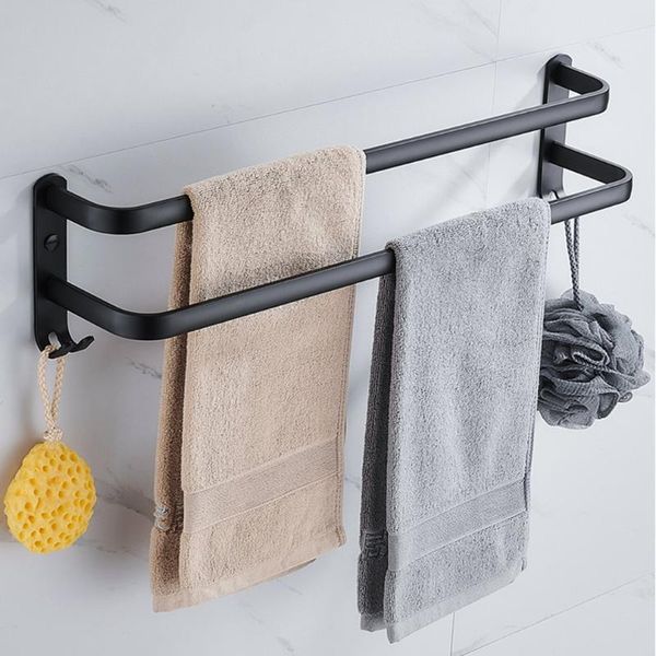 towel racks aluminum single rack holder bar slipper self wall mount hanger cloth shoe organizer with hooks
towel racks aluminum single rack holder bar slipper self wall mount hanger cloth shoe organizer with hooks