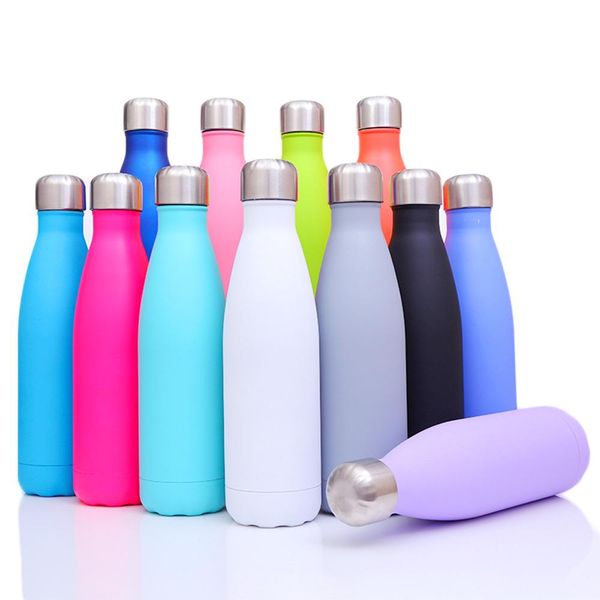 304 stainless steel vacuum cup thermal insulation water bottle thermo cups 7 colors cola design protable hiking kettle dhl
304 stainless steel vacuum cup thermal insulation water bottle thermo cups 7 colors cola design protable hiking kettle dhl