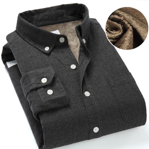 men's casual shirts plus size winter warm shirt men solid color fleece thick bottoming long sleeved casusal thermal, White;black
men's casual shirts plus size winter warm shirt men solid color fleece thick bottoming long sleeved casusal thermal, White;black