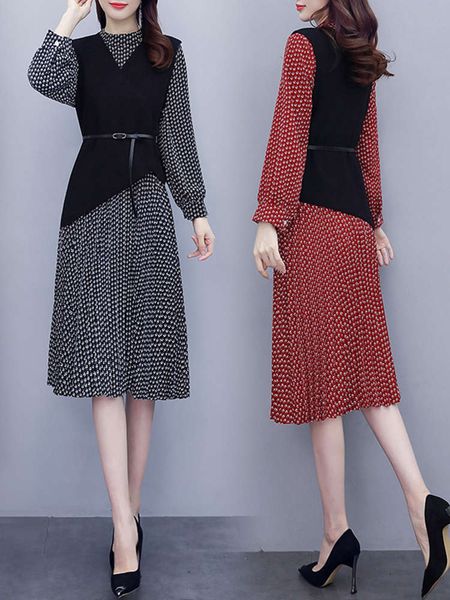 casual dresses dress two piece women's autumn winter temperament knitted vest floral chiffon small s3ut, Black;gray
casual dresses dress two piece women's autumn winter temperament knitted vest floral chiffon small s3ut, Black;gray