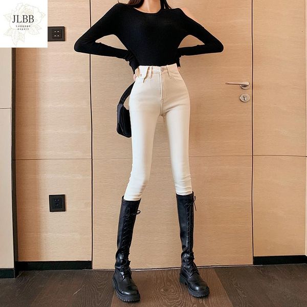 streetwear high waist women slim elastic velvet jeans pants female autumn denim skinny trousers women's, Blue
streetwear high waist women slim elastic velvet jeans pants female autumn denim skinny trousers women's, Blue