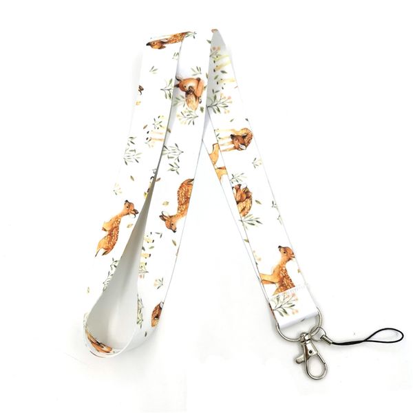 100pcs animal deers fashion simple chain neck id card mobile phone usb key lanyard, Silver
100pcs animal deers fashion simple chain neck id card mobile phone usb key lanyard, Silver