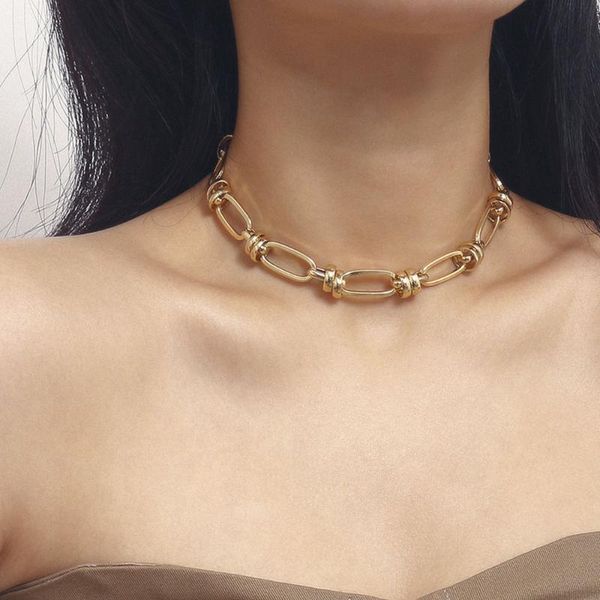 pendant necklaces punk golden round circle chain choker necklace for women statement fashion thin cross charm jewelry, Silver
pendant necklaces punk golden round circle chain choker necklace for women statement fashion thin cross charm jewelry, Silver