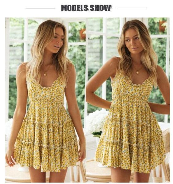 dress summer european american temperament leisure street fashion pleated floral print v-neck sleeveless open back over the knee a-line skir, Black;gray
dress summer european american temperament leisure street fashion pleated floral print v-neck sleeveless open back over the knee a-line skir, Black;gray