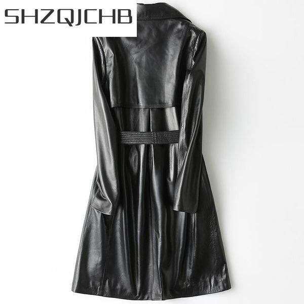 women's leather & faux shzq women casual long genuine jacket 2021 winter real sheepskin coat female slim ladies outerwear hiver 1902a, Black
women's leather & faux shzq women casual long genuine jacket 2021 winter real sheepskin coat female slim ladies outerwear hiver 1902a, Black