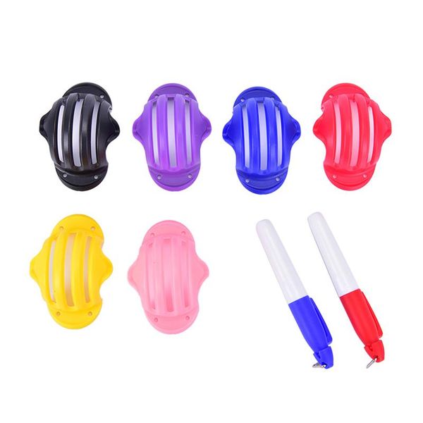 golf training aids 1set ball line marker with pen drawing marking alignment tool marks template sign outdoor tools
golf training aids 1set ball line marker with pen drawing marking alignment tool marks template sign outdoor tools