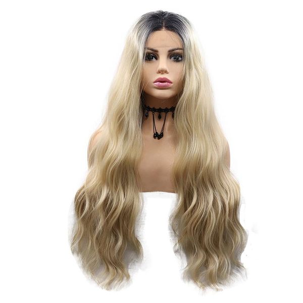 synthetic wigs lolita blonde lace front wig cosplay curly ombre body wave brown frontal hair glueless highlight transparent, Black
synthetic wigs lolita blonde lace front wig cosplay curly ombre body wave brown frontal hair glueless highlight transparent, Black