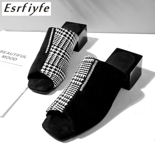slippers esrfiyfe 2021 big size 34-48 summer women square high heels open toe shoes woman casual mules, Black
slippers esrfiyfe 2021 big size 34-48 summer women square high heels open toe shoes woman casual mules, Black