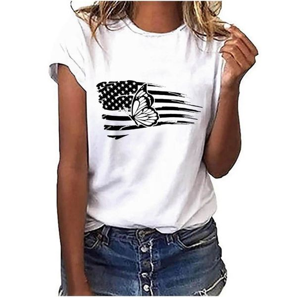 women's t-shirt stars stripes patrio y2k summer womens american flag printed short sleeve oversized harajuku crew neck tees zaraing, White
women's t-shirt stars stripes patrio y2k summer womens american flag printed short sleeve oversized harajuku crew neck tees zaraing, White