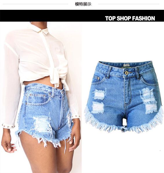 shorts 2021 pierced shorts irregular fringed high waist jeans pants female, White;black
shorts 2021 pierced shorts irregular fringed high waist jeans pants female, White;black