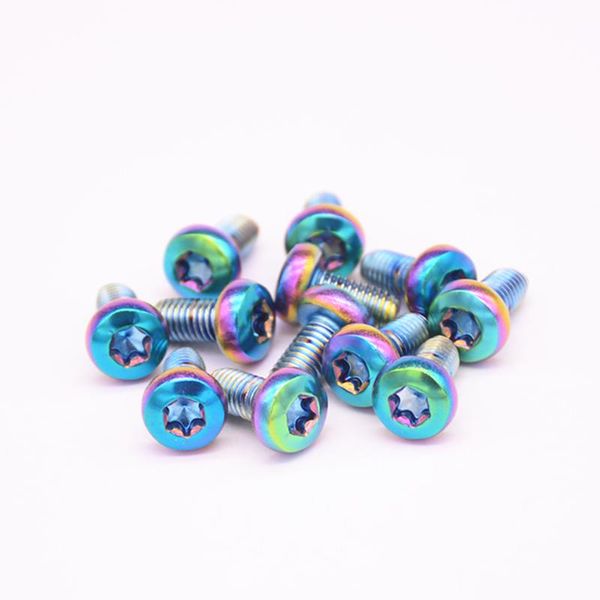 bike brakes disc rotor screw torx t25 head titanium plating steel bolts m5x10mm 12pcs
bike brakes disc rotor screw torx t25 head titanium plating steel bolts m5x10mm 12pcs