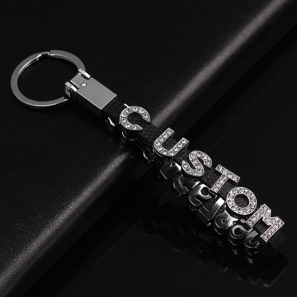 customized keychain shining crystal rhinestone custom name numbers date key ring personalized love gifts for girlfriend lover, Silver
customized keychain shining crystal rhinestone custom name numbers date key ring personalized love gifts for girlfriend lover, Silver
