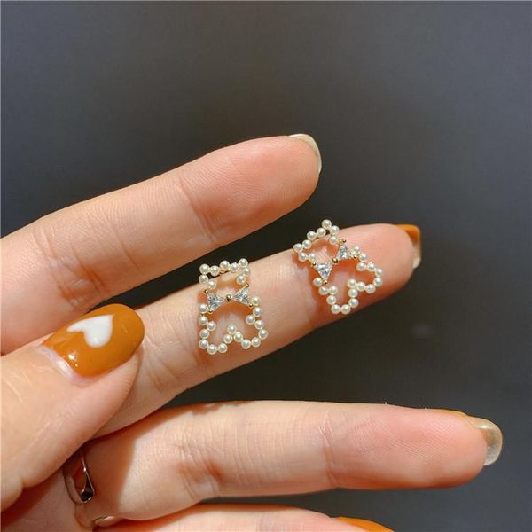 stud korean style vintage bear earring fake-pearl zircon pendientes set for women girl 2021 trend jewelry accessories, Golden;silver
stud korean style vintage bear earring fake-pearl zircon pendientes set for women girl 2021 trend jewelry accessories, Golden;silver