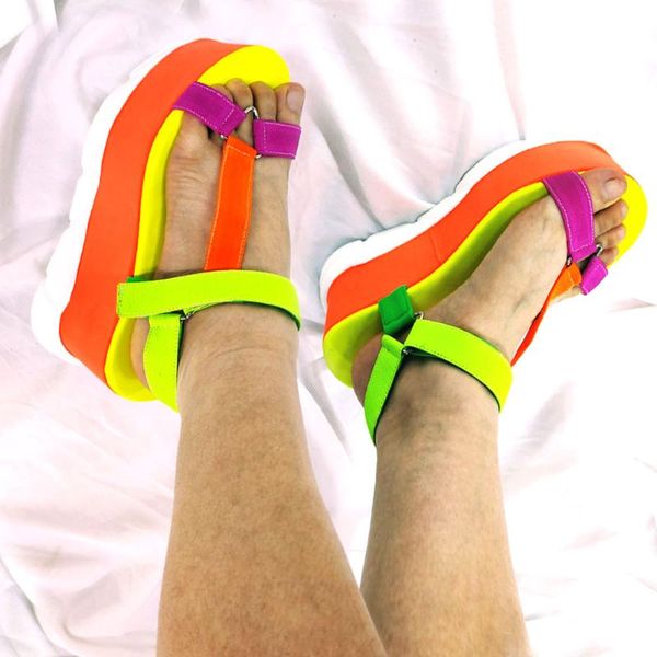 dress shoes gigifox 2021 brand design multi color fashion ins gothic cosplay summer chunky platform sandals high heel wedges women, Black
dress shoes gigifox 2021 brand design multi color fashion ins gothic cosplay summer chunky platform sandals high heel wedges women, Black