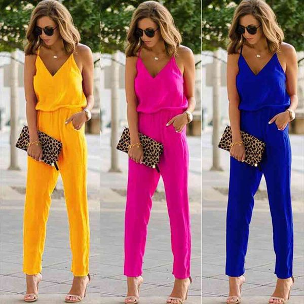 womens casual solid spaghetti strap bodycon romper club bodysuit long pants, Black;white
womens casual solid spaghetti strap bodycon romper club bodysuit long pants, Black;white